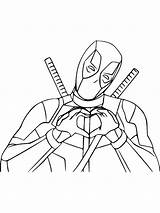 Marvel Superhero coloring Pages sketch template