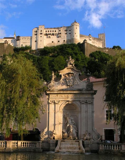 Salzburg s Castle stock image. Image of city, forest, europe - 785305