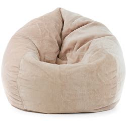 Evolve Faux Fur Bean Bag Cover - Blush Pink | BIG W