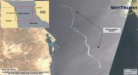 250km long oil spill detected in the Red Sea - SAFETY4SEA