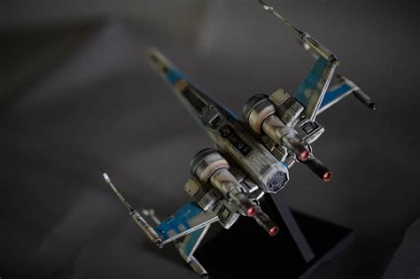 Blue Squadron Resistance T-70 X-Wing Fighter by GianCarloJubela · Putty ...