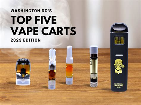 Washington DC's Top Five THC Vape Cartridges - 2023 Edition