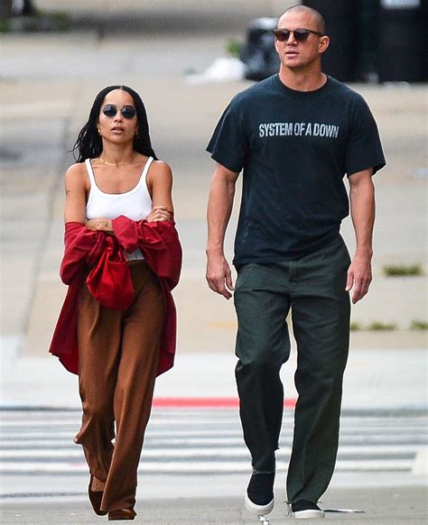 Channing Tatum and Zoë Kravitz Step Out for Lunch in New York City