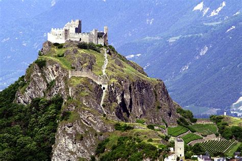 Swiss Castle in Sion | Castle Fantasy | Pinterest | Other, Ruins and I want