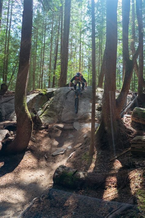 Alice Lake Provincial Park Mountain Bike Trail in Squamish, British ...