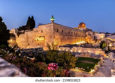 Jerusalem Old City Night View Dung Stock Photo 2198053823 | Shutterstock