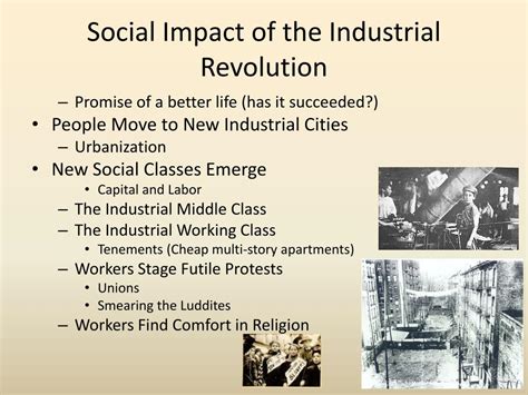 The Social Impact Of The Industrial Revolution - TriumphIAS