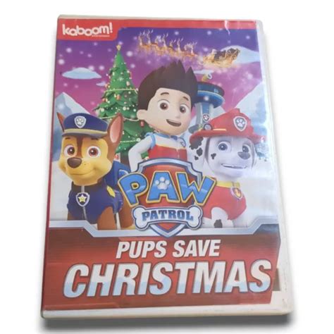 PAW PATROL - PUPS SAVE CHRISTMAS - DVD - Kaboom! Double-Length episode w/5 more! £6.33 - PicClick UK