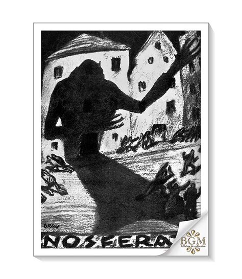 NOSFERATU Collector's movie poster (1922) F.W. Murnau, Max Schreck