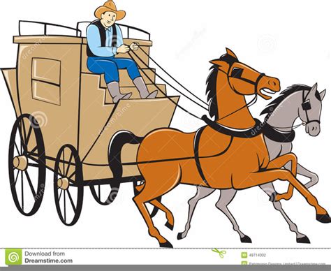 Horse And Carriage Clipart | Free Images at Clker.com - vector clip art online, royalty free ...