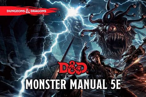 Monster Manual 5e Pdf | Download - Full (2023) D&D