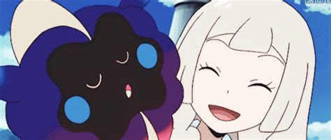 harukasenpais:Lillie and Nebby - Pokemon Sun & Moon ep44 - Tumblr Pics