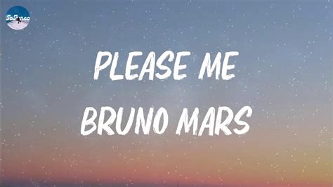 Bruno Mars - Please Me (Lyrics) - YouTube