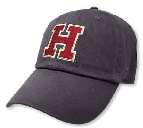 Harvard University Hat Icon Charcoal CHAMP-HRVRD-ADJ-CHR