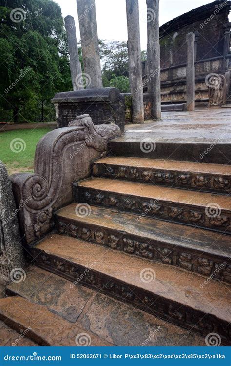 Polonnaruwa temple stock image. Image of architectural - 52062671