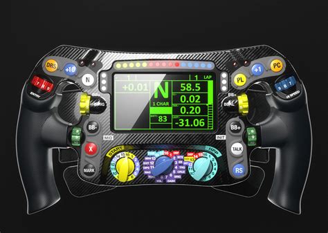 Mercedes W07 F1 steering wheel by Djordje Jovanovic at Coroflot.com