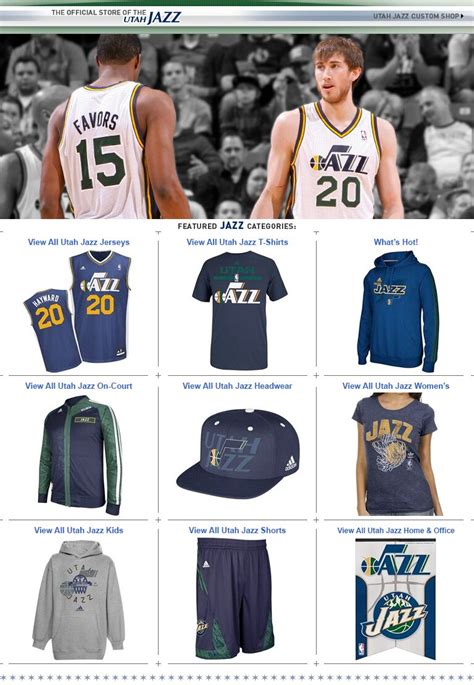 Utah Jazz Store - Buy Utah Jazz Jerseys, Apparel, Merchandise, Gear ...