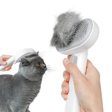 Aumuca Cat Brush for Shedding, Cat Brushes for Indoor Cats, Cat Brush for Long or Short Haired ...