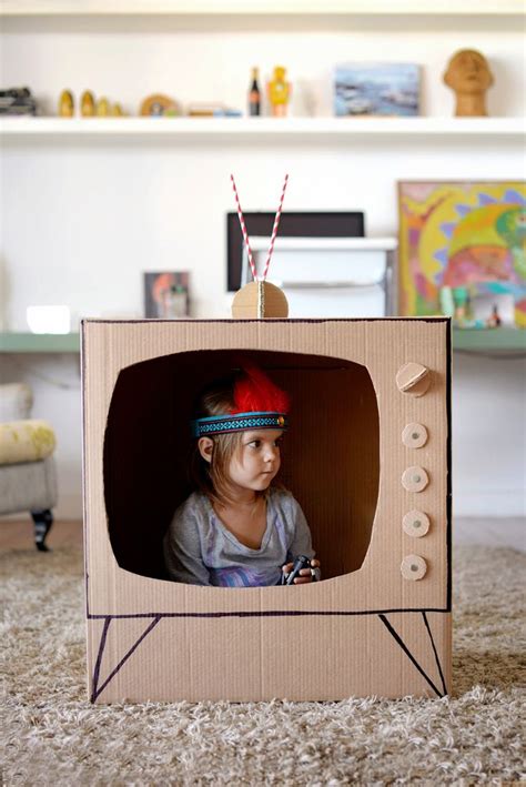 5 Coolest DIY Kids Toys Made with Cardboard - Petit & Small