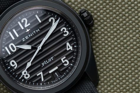 Hands-On Review: Zenith Pilot Automatic Watch | HiConsumption