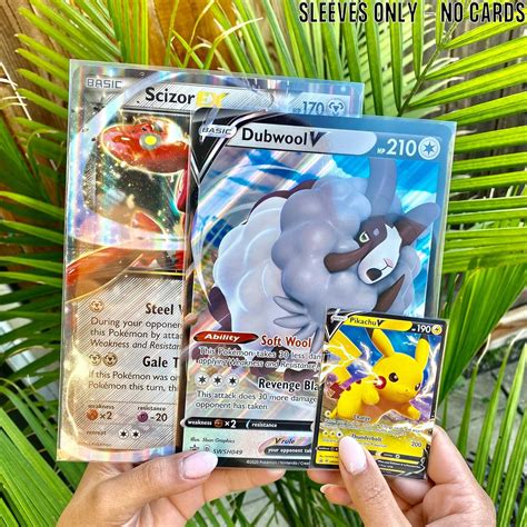 Pokemon Jumbo Card Sleeves - Printable Cards