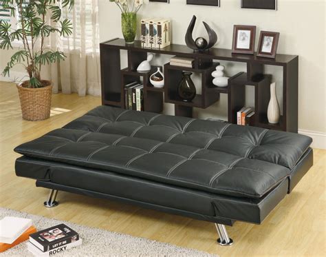 Contemporary Futon Sleeper Sofa Bed "Luna" | Sofa Beds