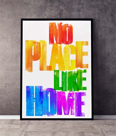 No Place Like Home Print » My Foolish Art