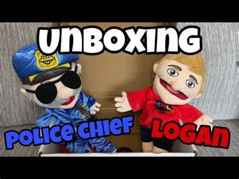 SML Merch Logan and Police Chief Puppet unboxing - YouTube