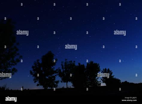 Summer night sky Stock Photo - Alamy