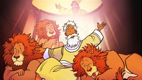 Daniel 6 Den of Lions Kids Bible Story | Clover Media