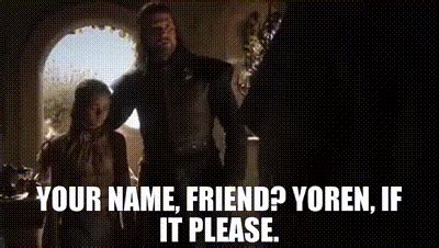 YARN | - Your name, friend? - Yoren, if it please. | Game of Thrones (2011) - S01E05 | Video ...