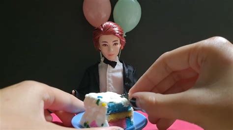 Jungkook's Birthday Cake!! 🎂 - BTS Dolls - Jungkook Birthday - Happy birthday JK - BTS - JK ...