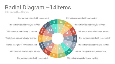 Radial Diagrams Keynote Template - SlideSalad