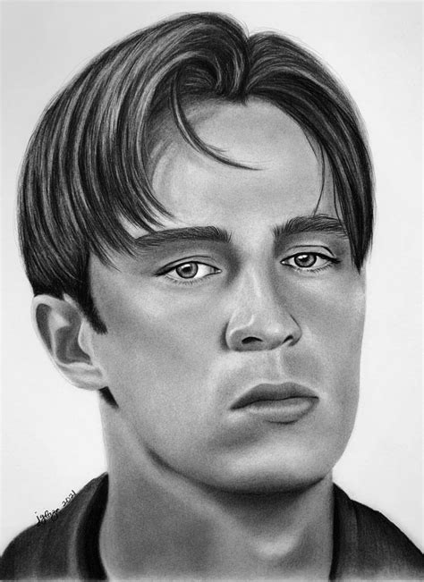 Rafe Cameron From Outer Banks Charcoal Drawing 8.5 X 11 Professional ...