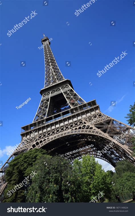 Paris France Eiffel Tower World Landmarks Stock Photo 1871149024 ...