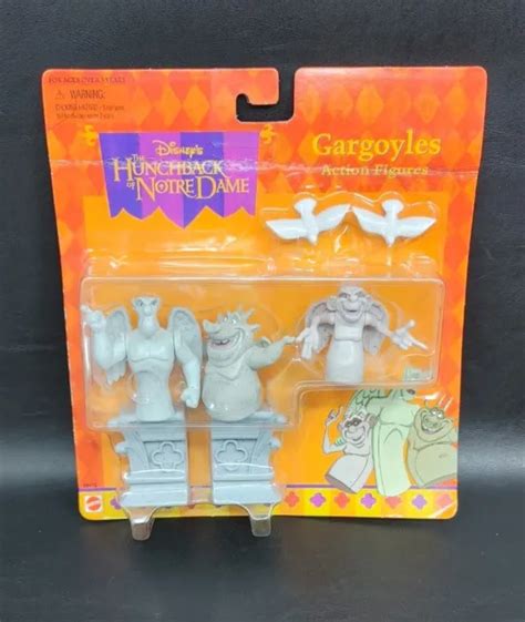 VTG DISNEY THE Hunchback Of Notre Dame Gargoyles Figure Doll Mattel 1995 $9.99 - PicClick