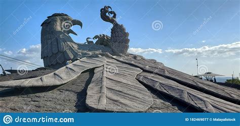 Rock Statue of Jatayu in Jatayu Nature Park Editorial Photography ...