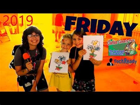 Friday | 2019 Clarion County Fair - YouTube