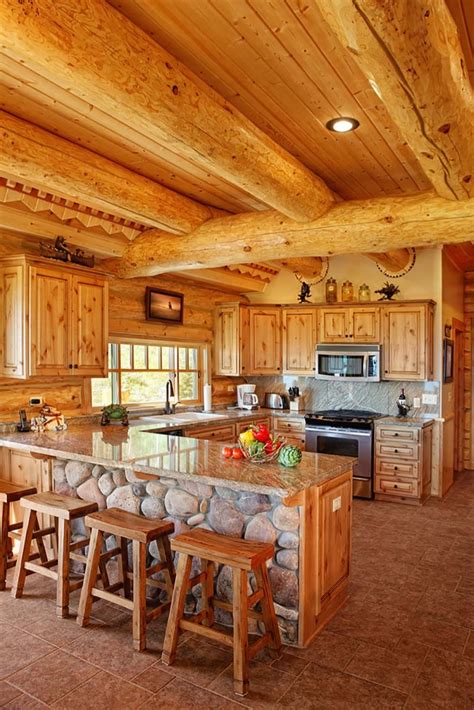 Beautifully Natural Log Home Interiors - Page 2 of 4