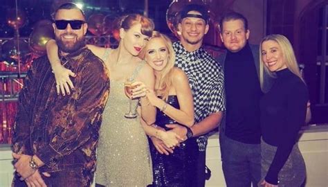 Taylor Swift and Travis Kelce grace Brittany & Patrick Mahomes' New ...