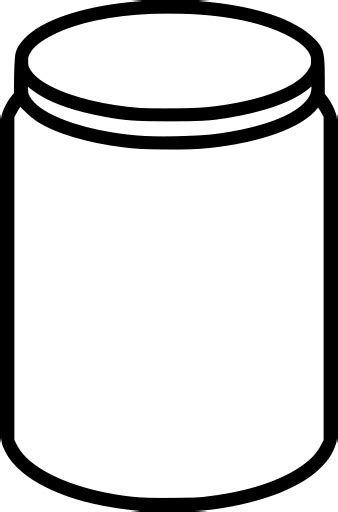 SVG > glass jar - Free SVG Image & Icon. | SVG Silh