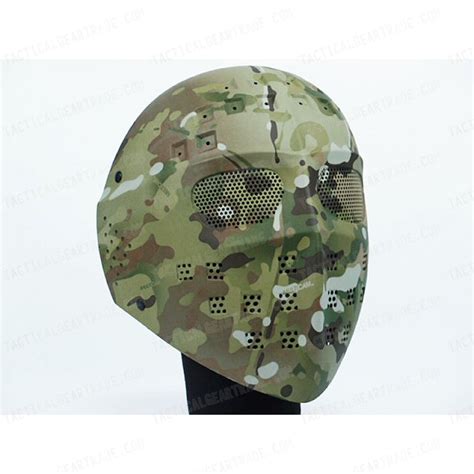 Full Face Hockey Type Airsoft Mesh Goggle Mask Multi Camo for $39.89 ...