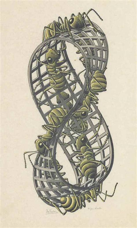 Maurits Cornelis Escher , Mobius Strip II | Christie's