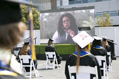 Oprah Winfrey delivers address for inaugural Geffen Academy at UCLA ...