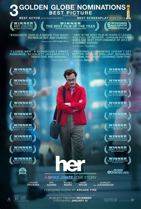 Her 2013 - Joaquin Phoenix Movie Poster Print A0-A1-A2-A3-A4-A5-A6-MAXI - C466 | eBay