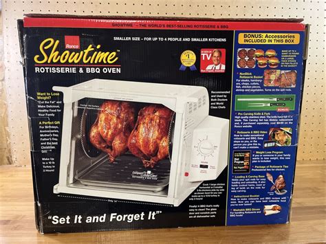 NEW Ronco Showtime Rotisserie & BBQ Oven | Grelly USA