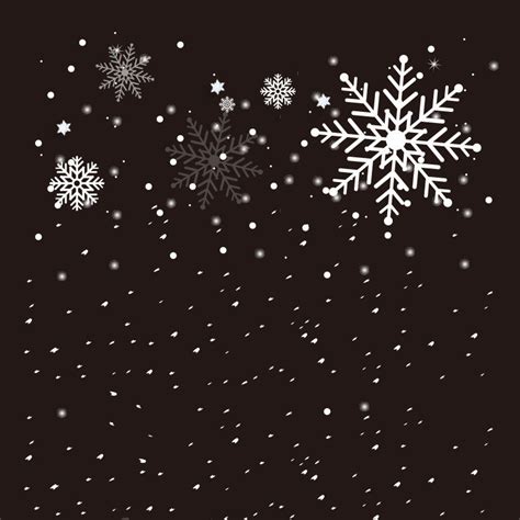 Snowflake vector background