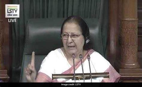 No Confidence Vote: "Rahul-Ji Like My Son, But Mother's Job Is To Correct Children": Sumitra Mahajan