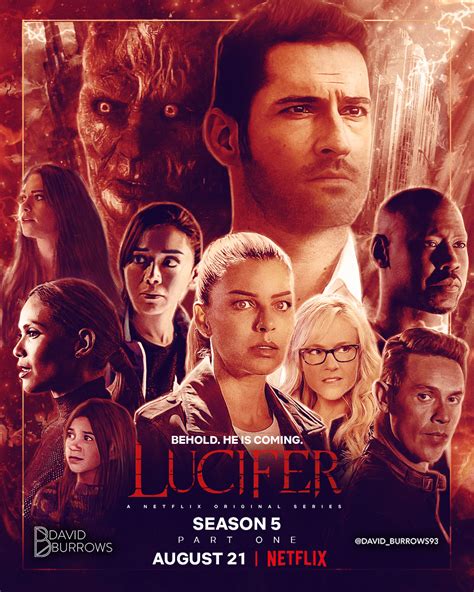 Lucifer Netflix Poster