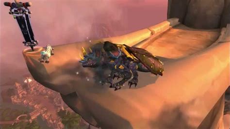 Sandstone Drake - Vial Of The Sands World of Warcraft Mount - YouTube